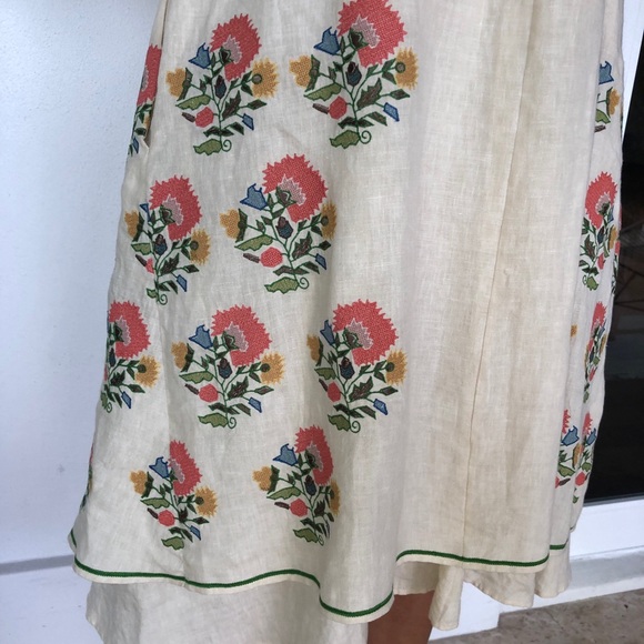 Loewe double layer ecru dress. - Picture 4 of 12